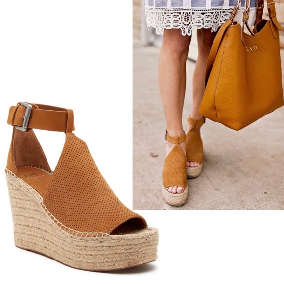 Marc Fisher Shoes - Marc Fisher Espadrille Wedge Sandals NEW